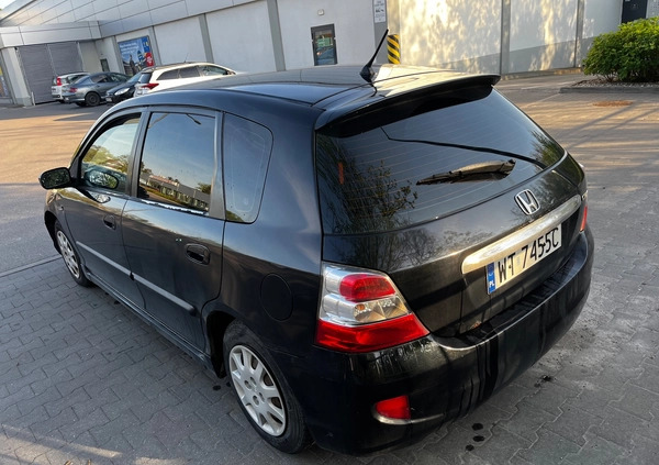 Honda Civic cena 6700 przebieg: 231331, rok produkcji 2004 z Warszawa małe 37